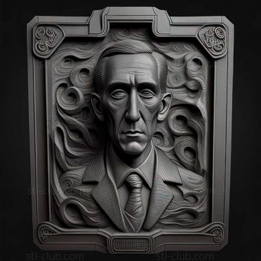 3D model H.PLovecraft (STL)